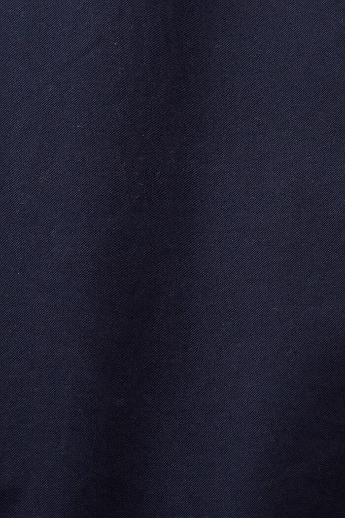 Sustainable cotton chino style shorts, NAVY, detail image number 6
