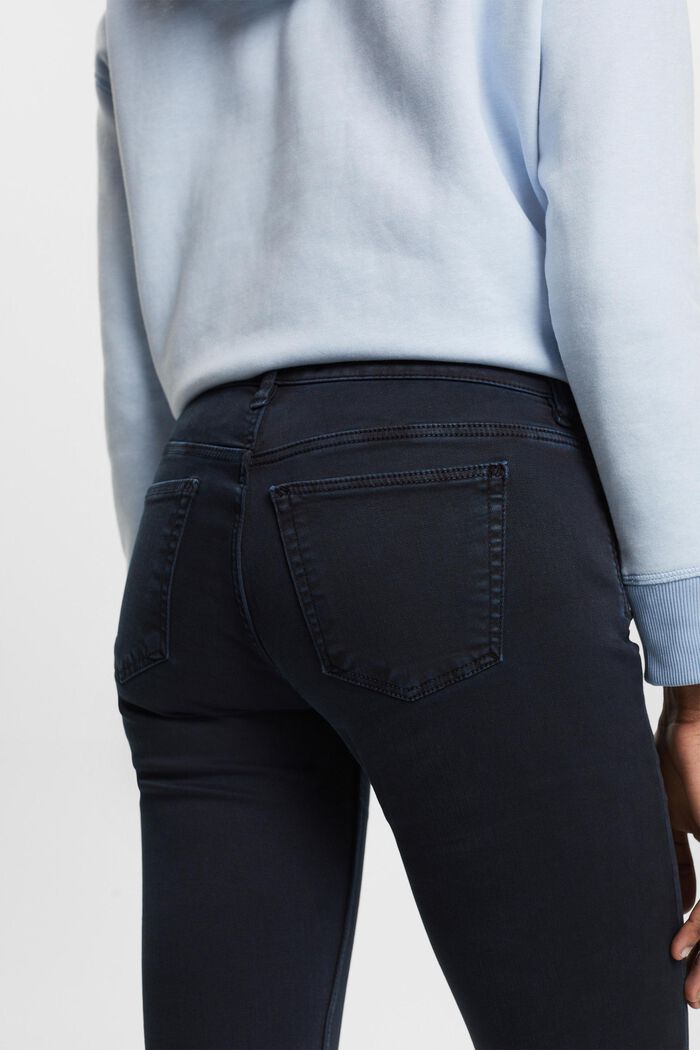Mid-rise skinny jeans, NAVY, detail image number 4