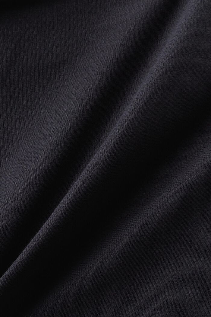 Front Print Jersey T-Shirt, BLACK, detail image number 5