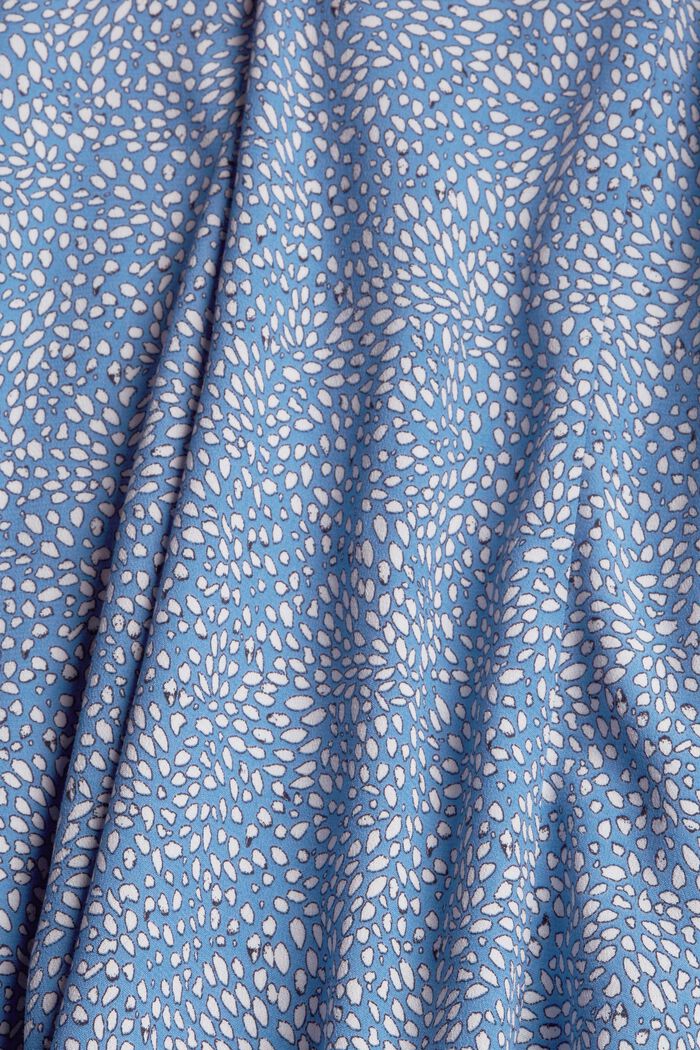 Patterned midi skirt, LENZING™ ECOVERO™, LIGHT BLUE LAVENDER, detail image number 1