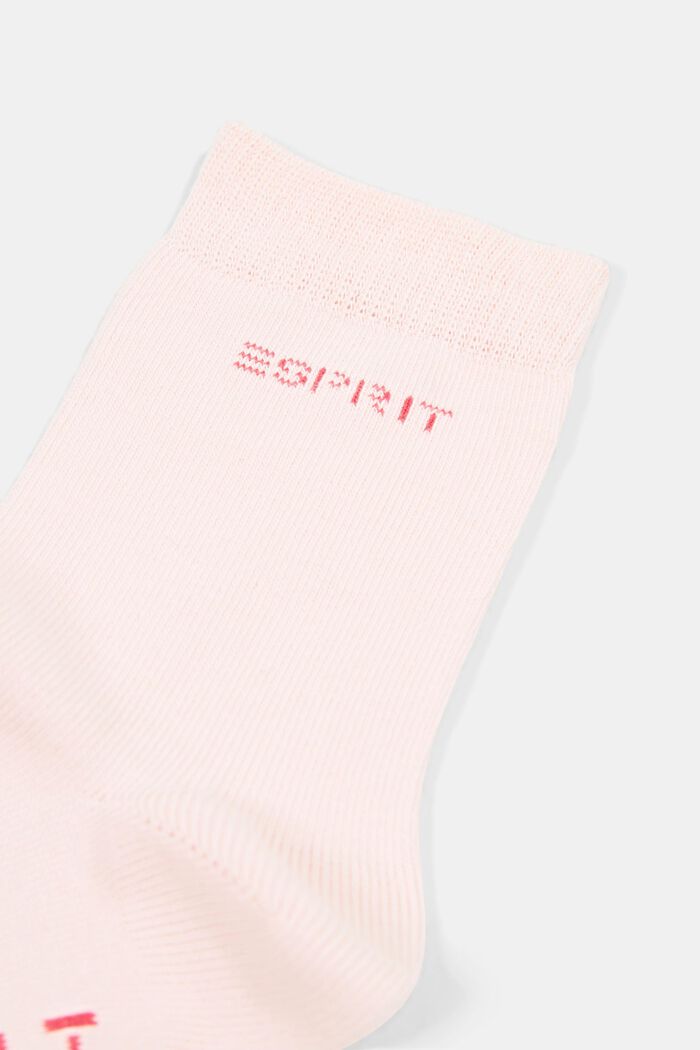 Kids' socks with logo, ORCHID, detail image number 1
