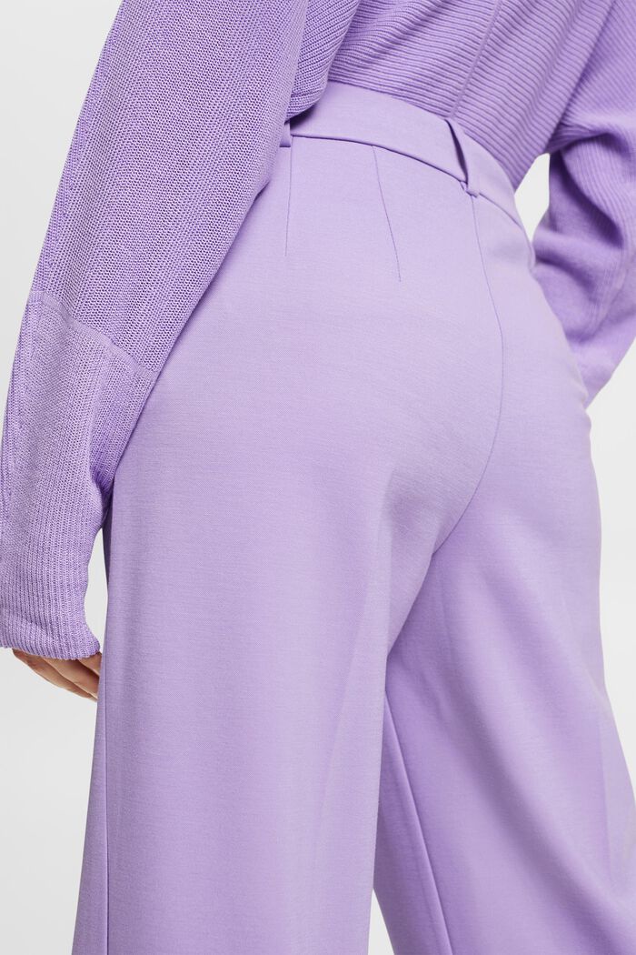 SPORTY PUNTO Mix & Match straight leg trousers, LAVENDER, detail image number 4