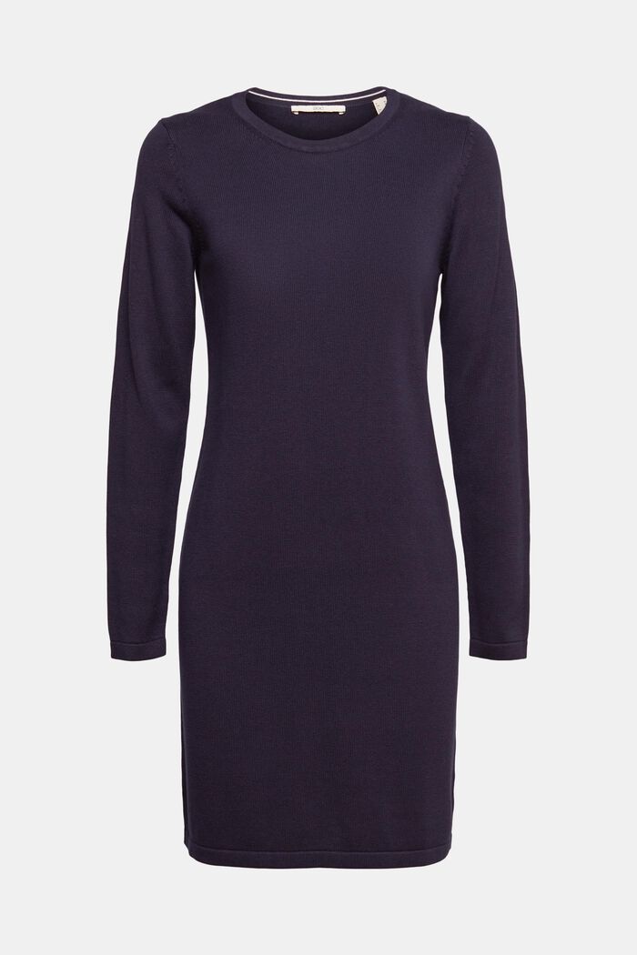 Knitted midi dress, NAVY, detail image number 5