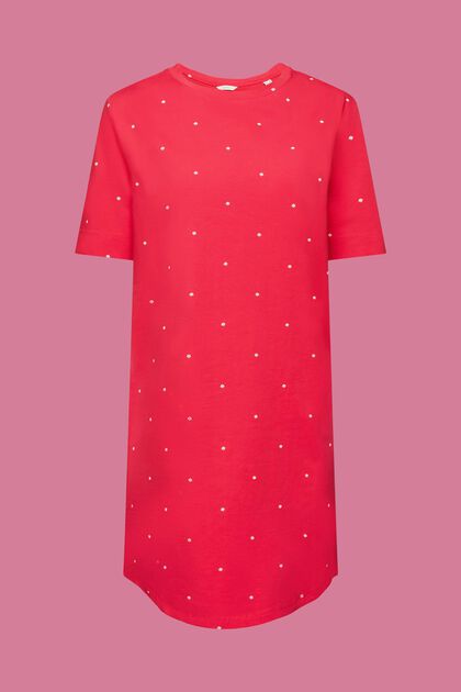 Nightshirt with all-over pattern