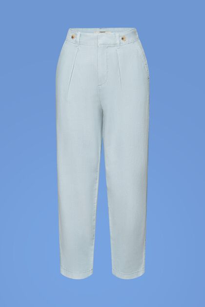 Chino trousers, linen blend