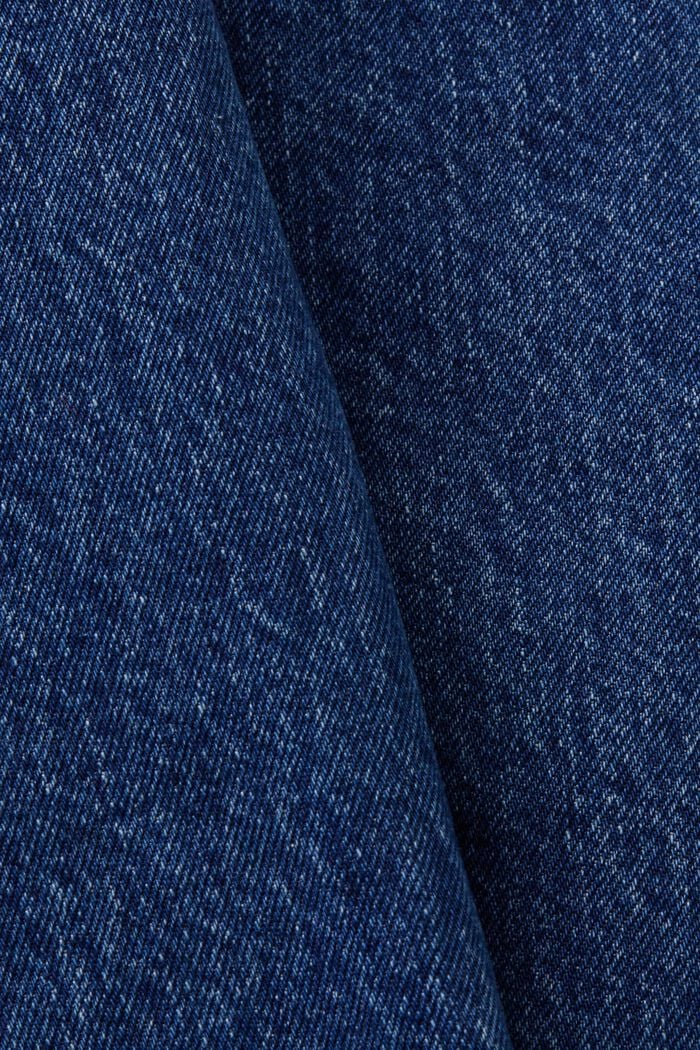 Mid-Rise Straight Jeans, BLUE MEDIUM WASHED, detail image number 5