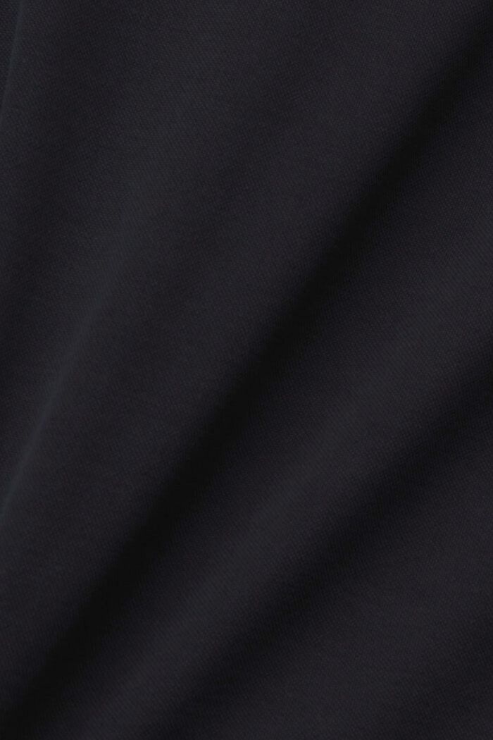 V-necked midi dress, BLACK, detail image number 5