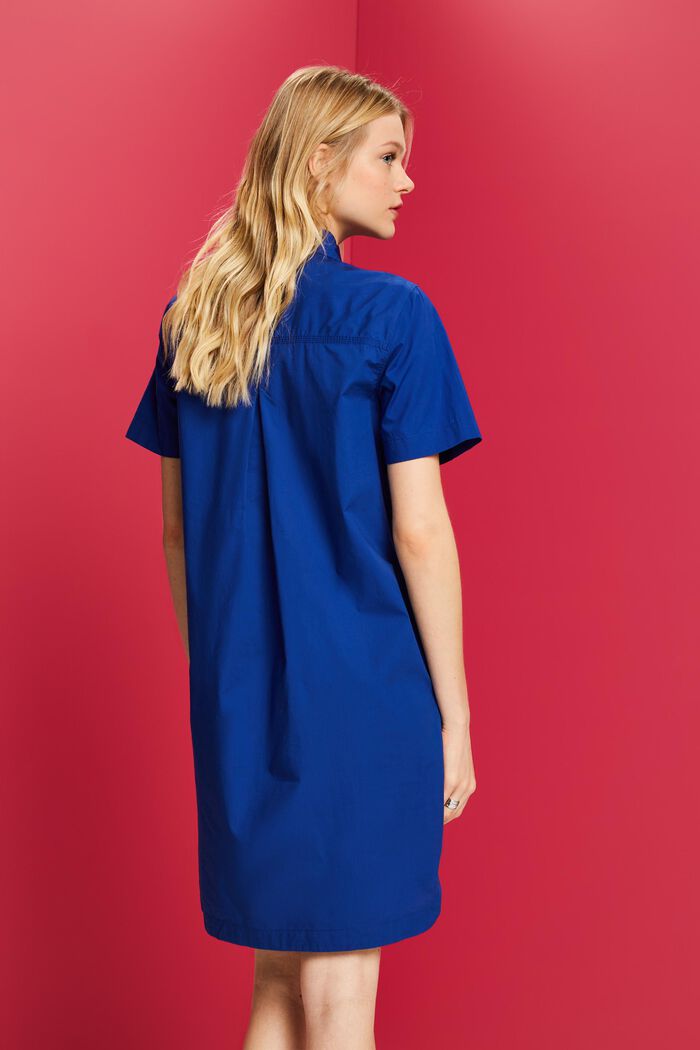 ESPRIT - Mini shirt dress, 100% cotton at our online shop