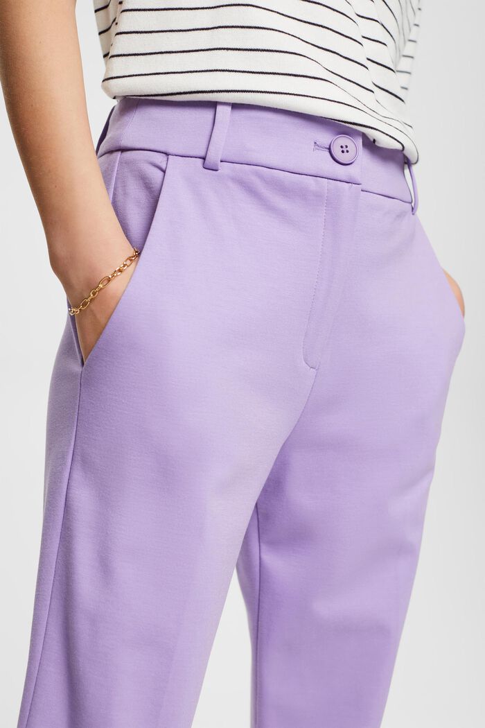 SPORTY PUNTO mix & match tapered trousers, LAVENDER, detail image number 2