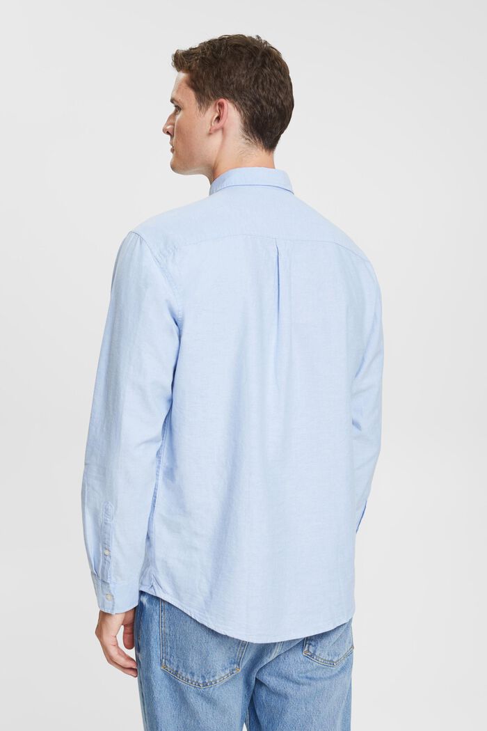 Button-down shirt, LIGHT BLUE, detail image number 3