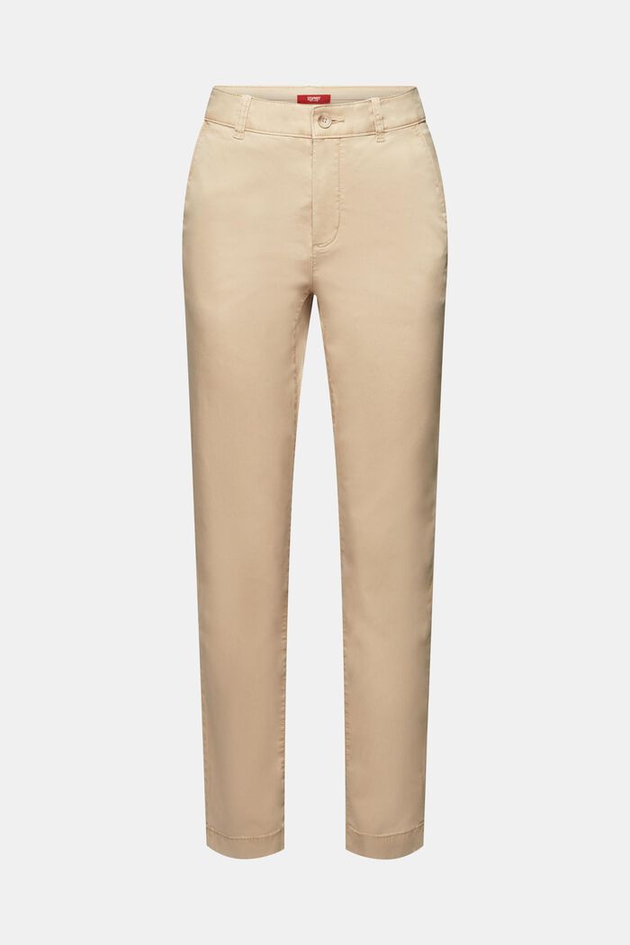 Basic chino trousers, SAND, detail image number 7