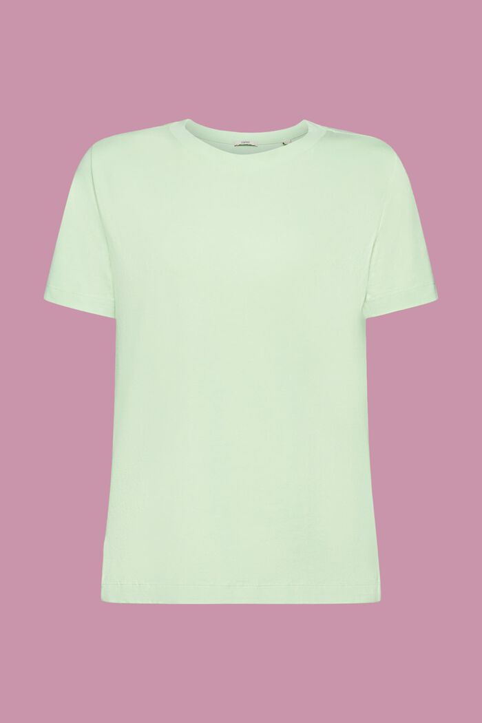 Blended cotton t-shirt, CITRUS GREEN, detail image number 6