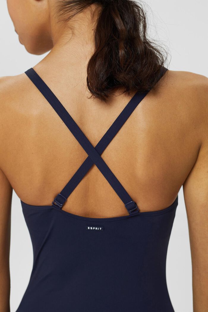 ESPRIT - Made of recycled material: unpadded swimsuit at our online shop