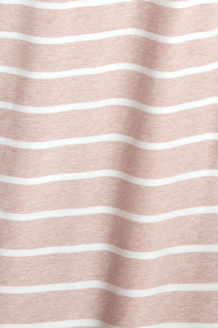 Striped jersey trousers, OLD PINK, detail image number 1