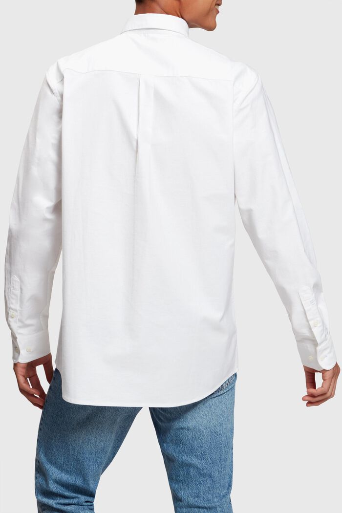 Regular fit oxford shirt, WHITE, detail image number 1