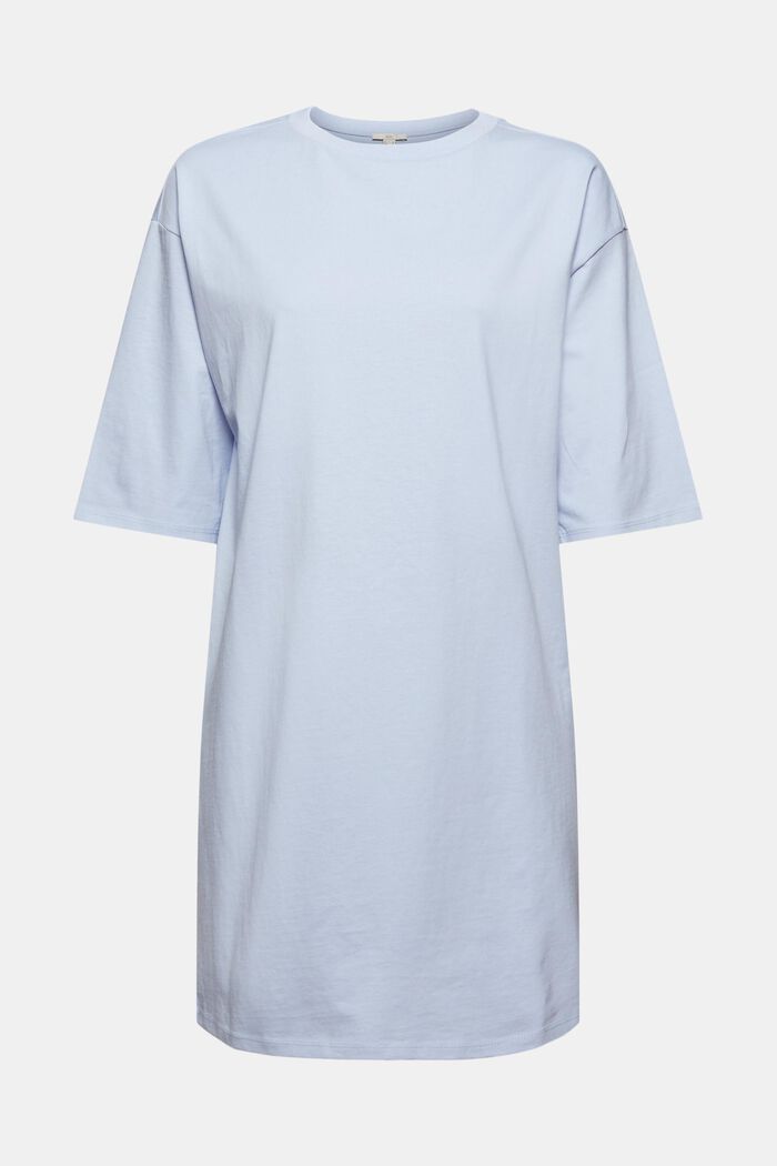 T-shirt dress made of 100% organic cotton, LIGHT BLUE LAVENDER, detail image number 0
