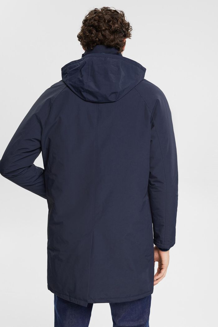 Parka with detachable hood, NAVY, detail image number 3