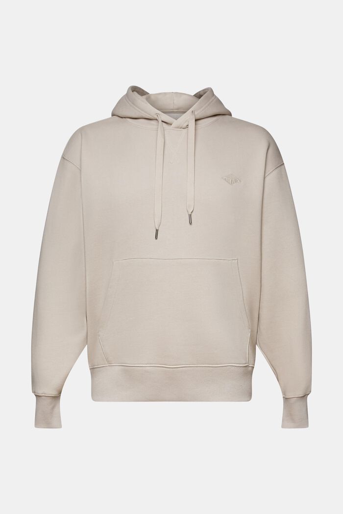 ESPRIT - Sweatshirt hoodie with logo stitching at our online shop