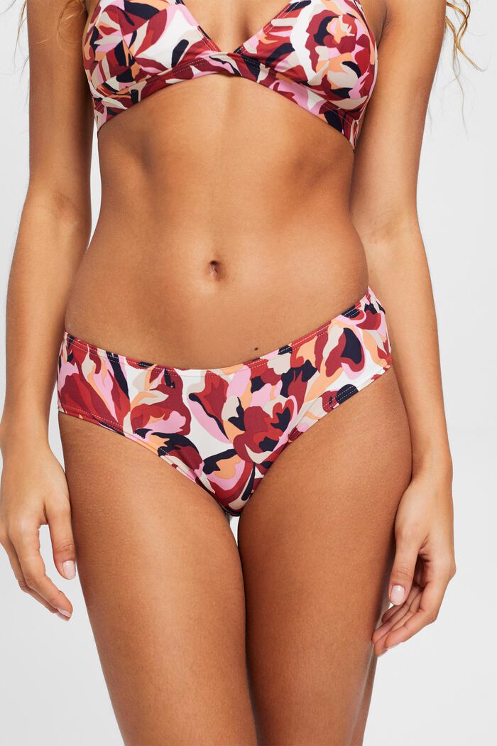 Lucky Brand Women's Vibrant Hipster Bikini Bottoms-Floral Print, Swimwear  Separates