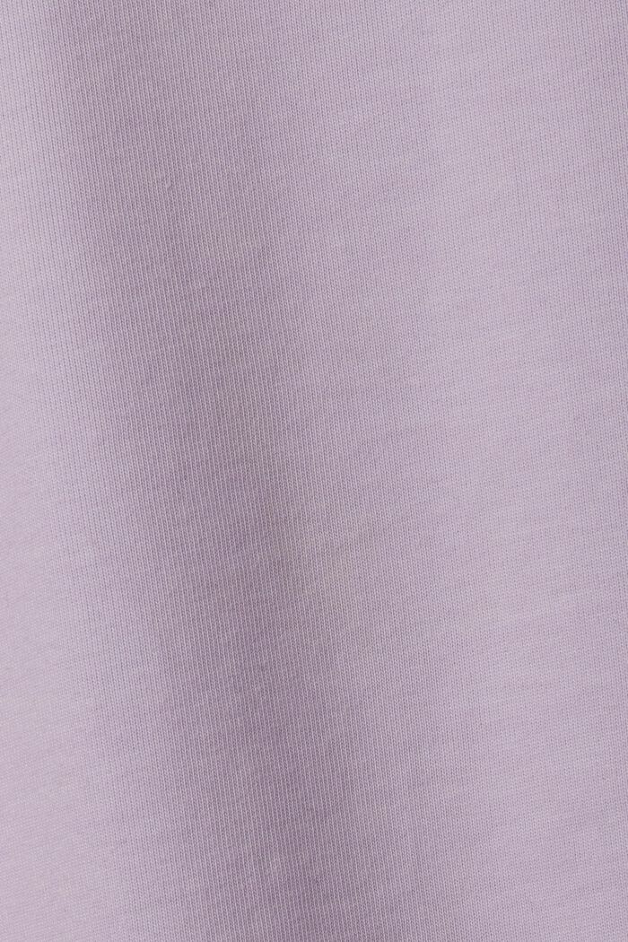 Unisex Logo Cotton Jersey T-Shirt, LILAC, detail image number 7