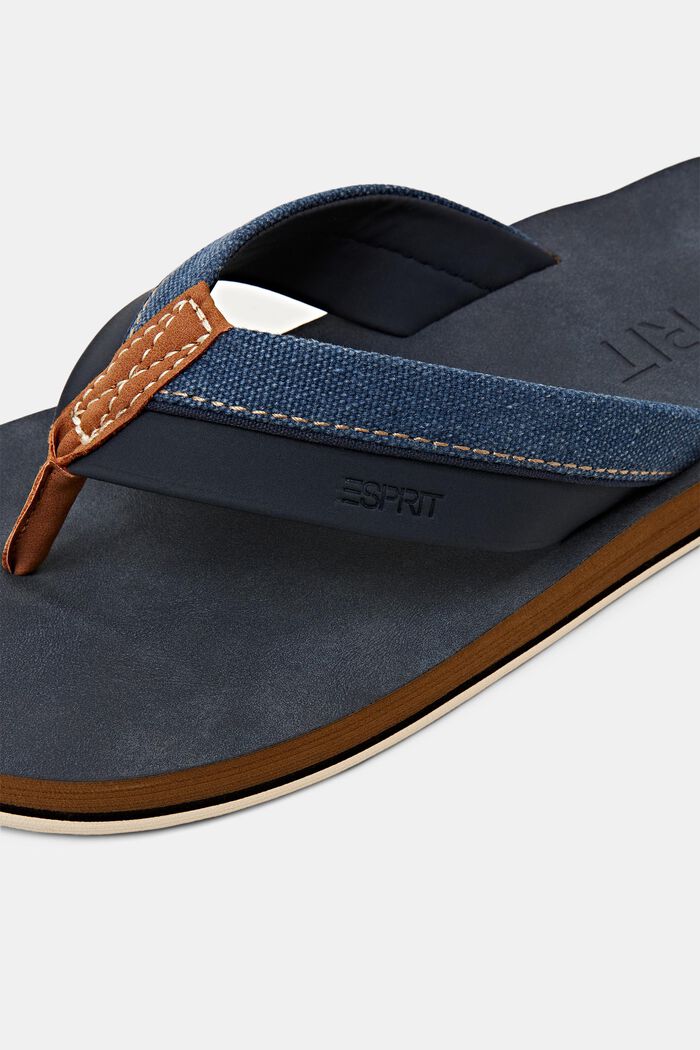 Beach Slippers, NAVY, detail image number 3