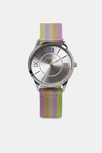 Stainless Steel Woven Strap Watch
