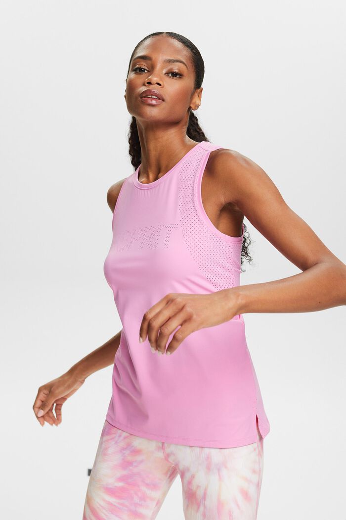Active Sleeveless Top, PINK, detail image number 4