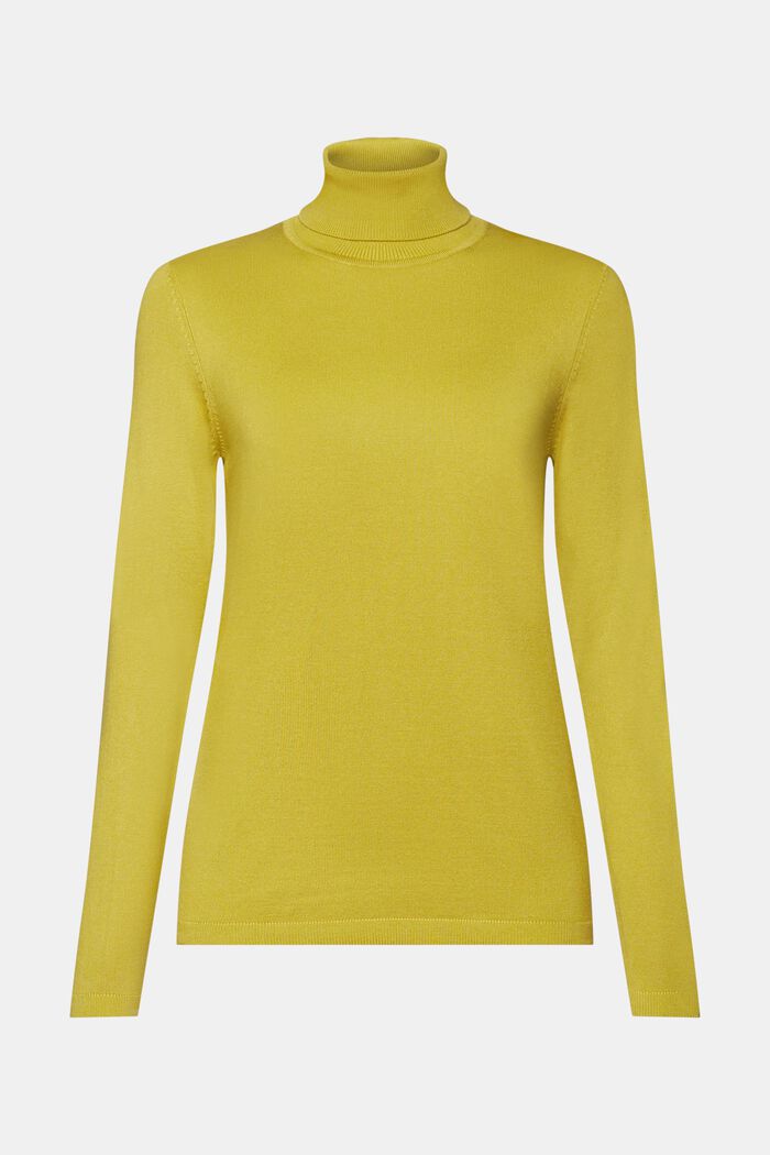 Long-Sleeve Turtleneck Sweater, PISTACHIO GREEN, detail image number 6