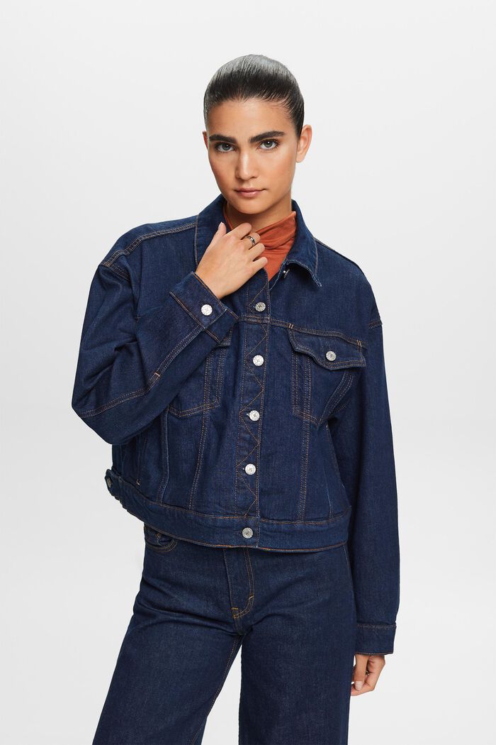 ESPRIT - Premium jeans trucker jacket at our online shop