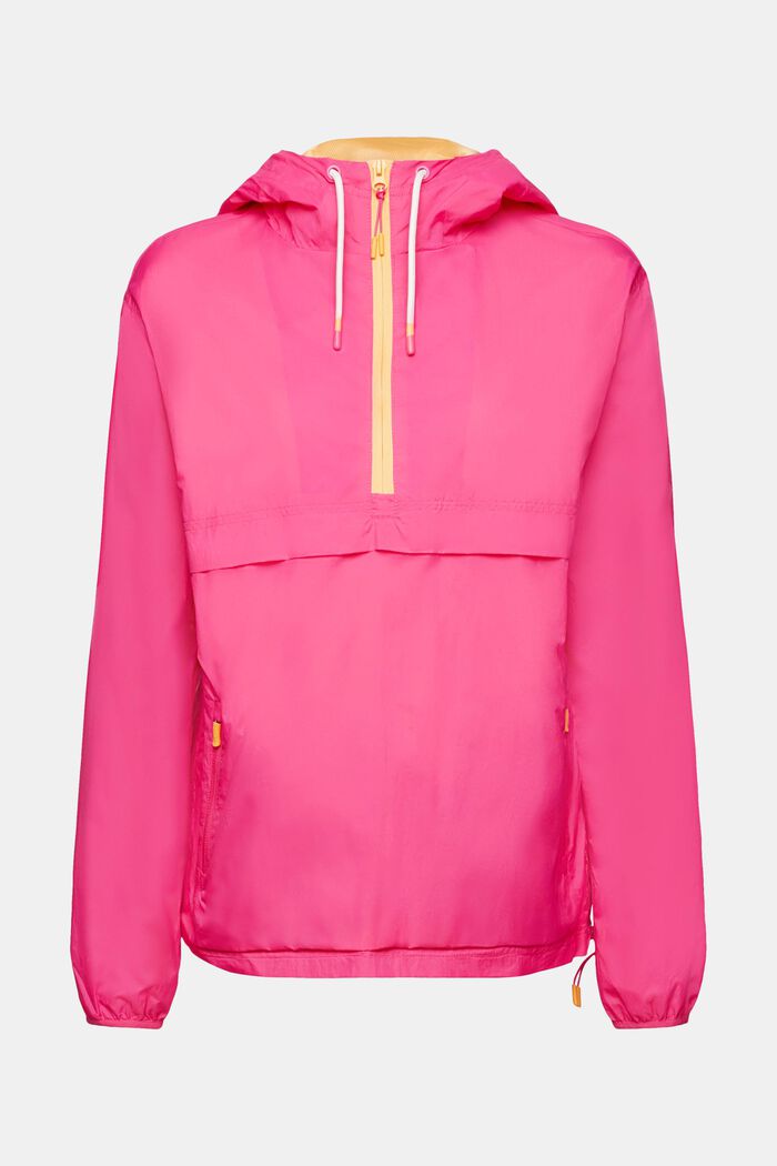Windbreaker with a hood, PINK FUCHSIA, detail image number 5