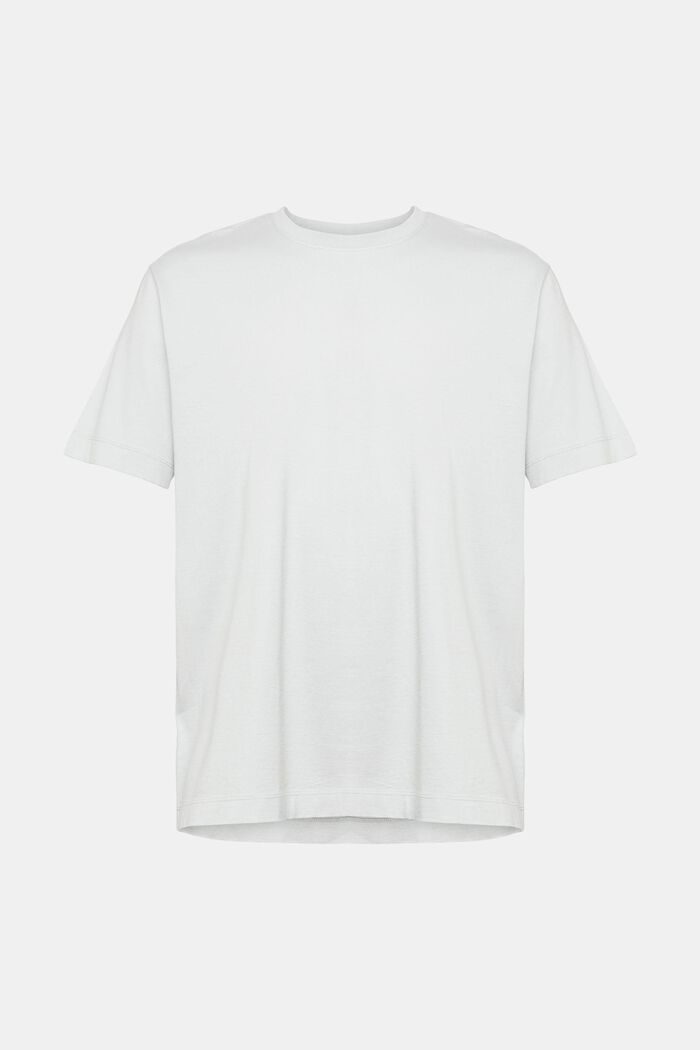 Plain T-shirt, LIGHT GREY, detail image number 2