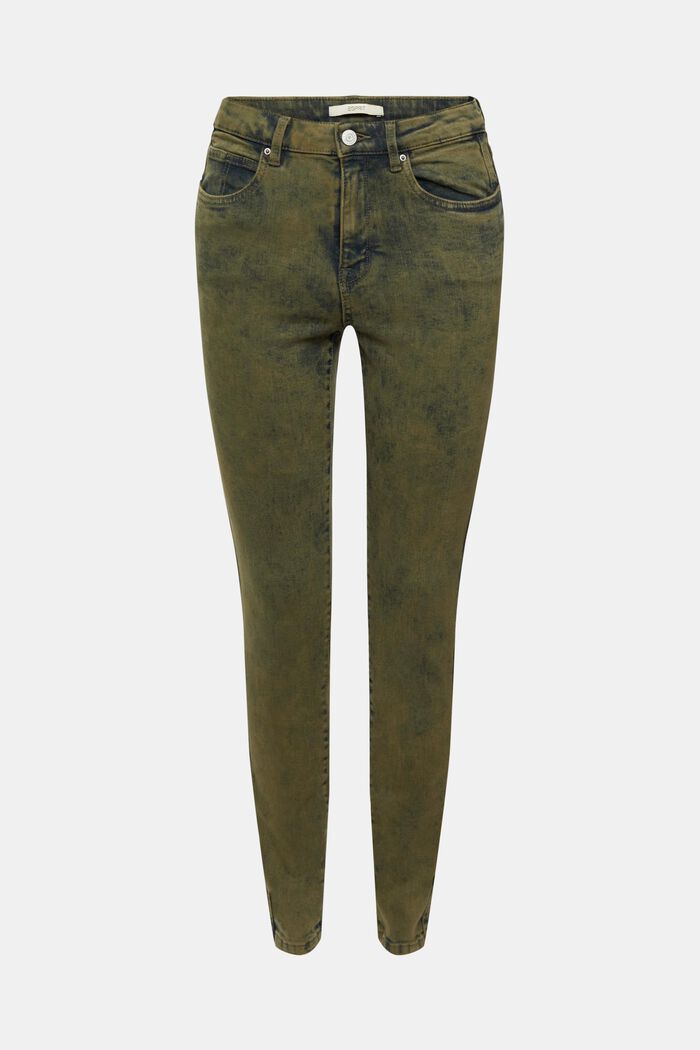 Stretch jeans with washed out finish