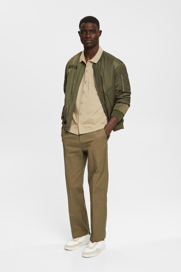 Relaxed fit chinos