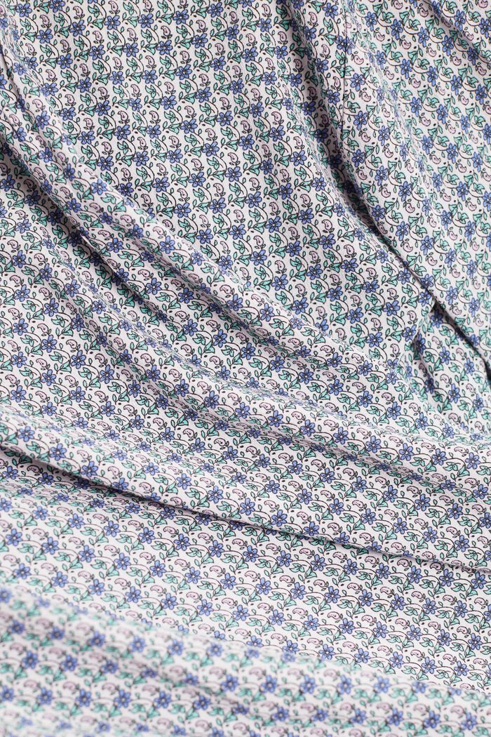 Patterned print blouse made of LENZING™ ECOVERO™, OFF WHITE, detail image number 1