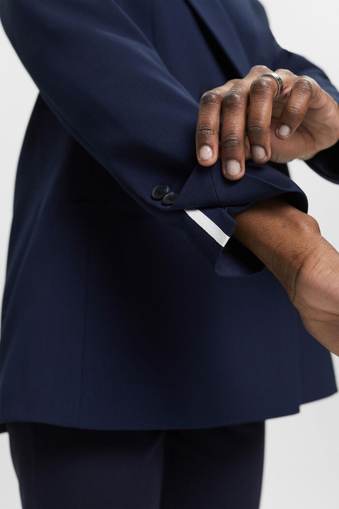 Double-breasted blazer, NAVY, detail image number 2