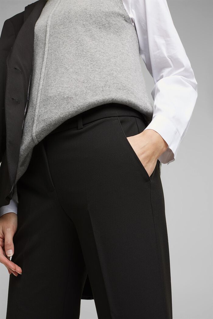 Comfy and stretchy trousers, BLACK, detail image number 2