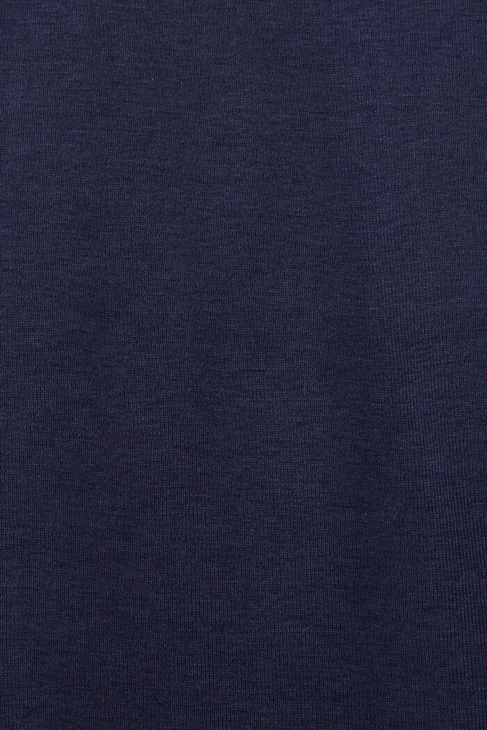 Organic Cotton Logo Long Sleeve, NAVY, detail image number 5