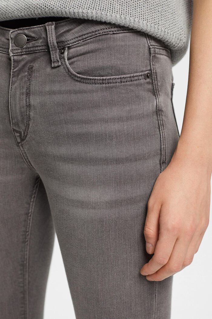 Skinny fit stretch jeans, GREY MEDIUM WASHED, detail image number 2
