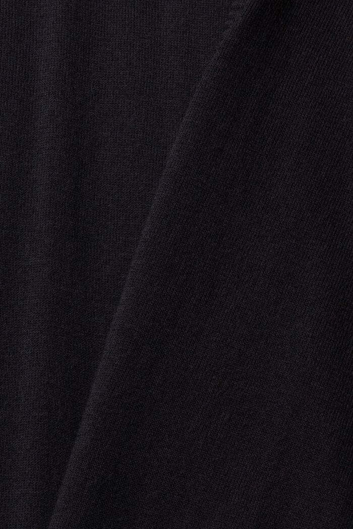 Knitted Cardigan, BLACK, detail image number 1