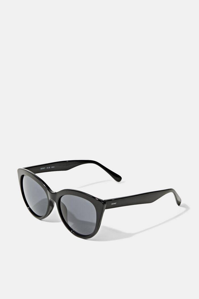 Cat-eye plastic sunglasses