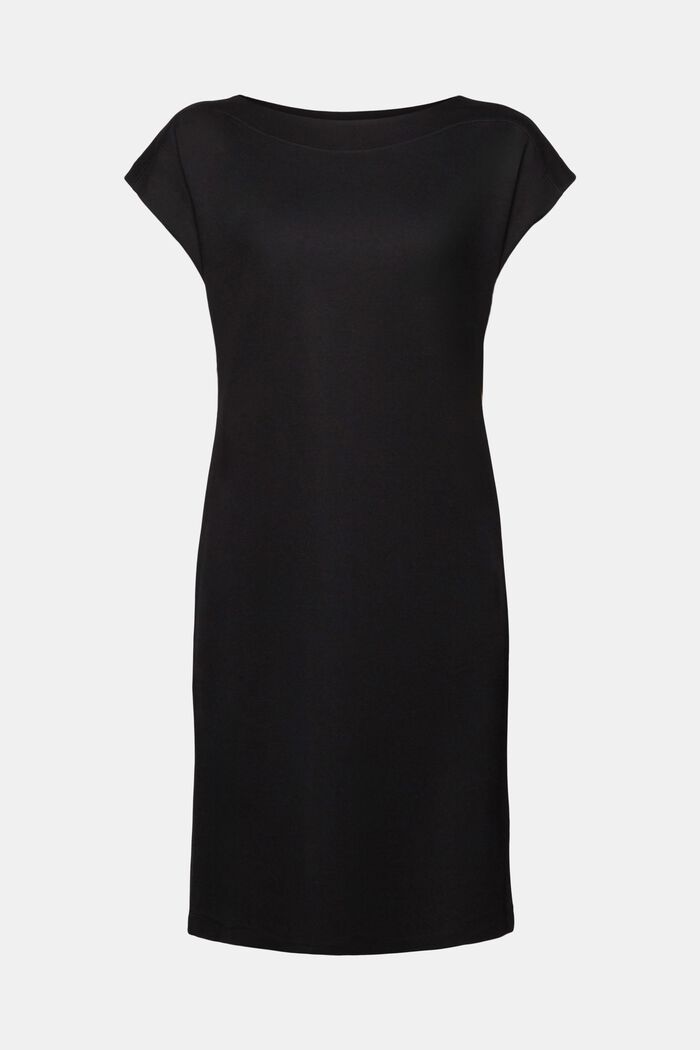 Jersey mini dress, BLACK, detail image number 5