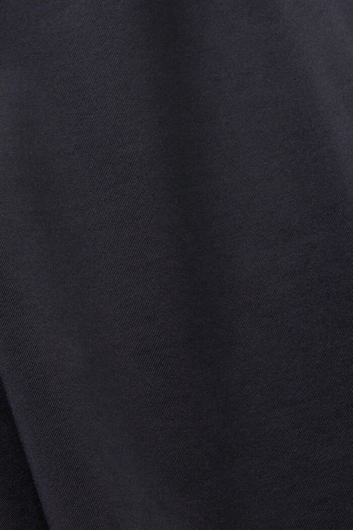Sports hoodie with E-DRY, BLACK, detail image number 4