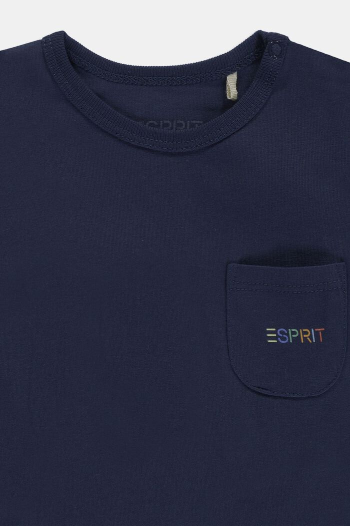Set: top and trousers, organic cotton, DARK BLUE, detail image number 2