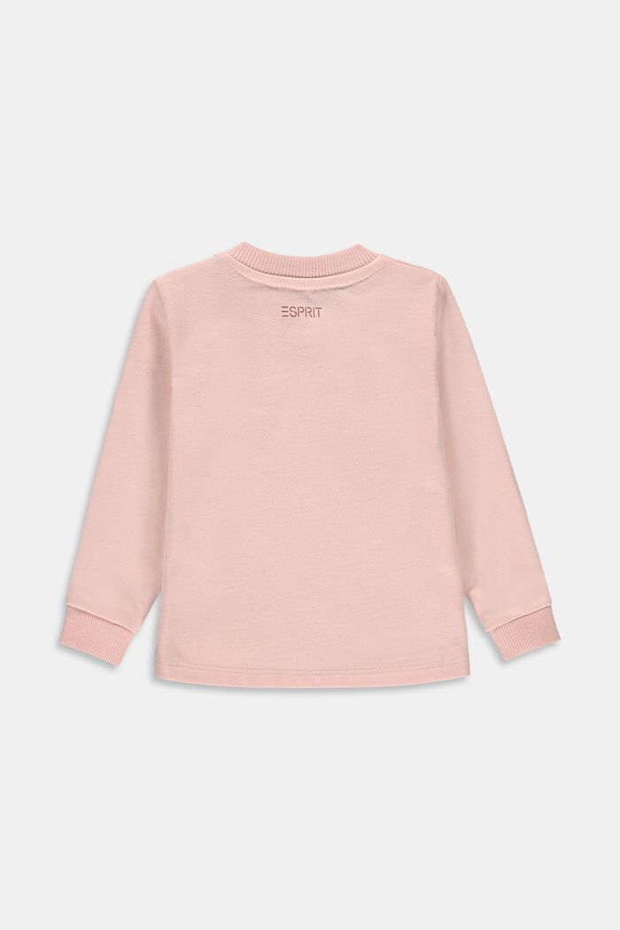 Sweatshirt with a print, organic cotton
