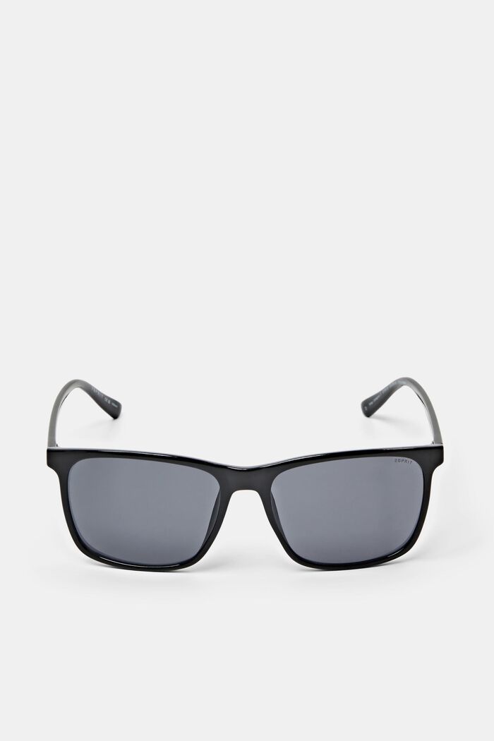 Lightweight acetate sunglasses, BLACK, detail image number 0