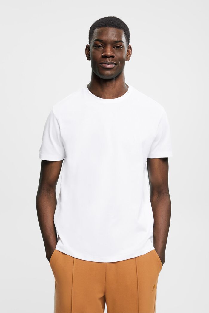 ESPRIT - Pima cotton fit t-shirt at online