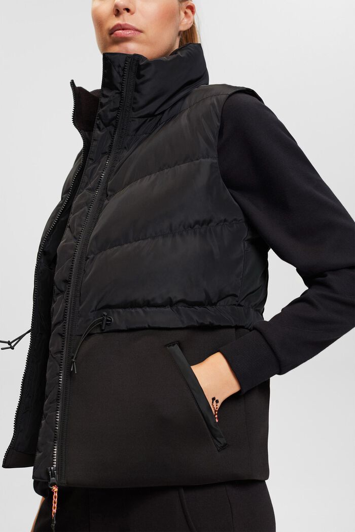 Quilted gilet with 3M™ Thinsulate™ padding, BLACK, detail image number 2