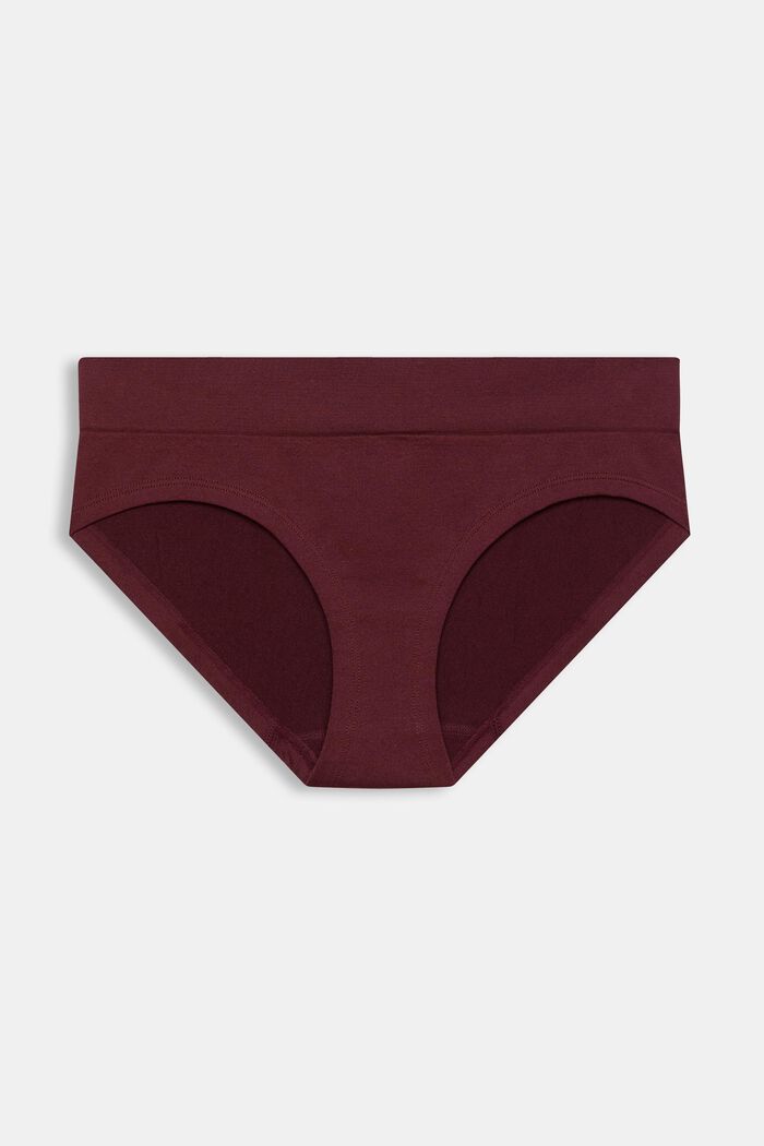 Seamless shorts, BORDEAUX RED, detail image number 1