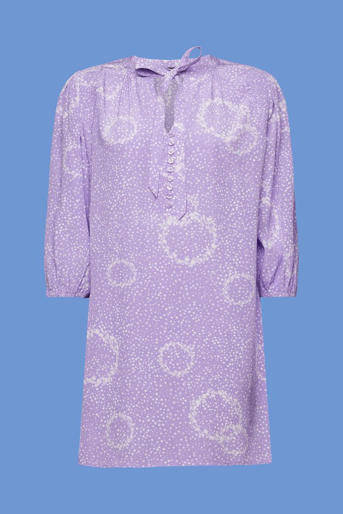 ESPRIT - Tie Detail Printed Shift Dress at our online shop