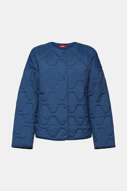 Recycled: lightweight quilted jacket